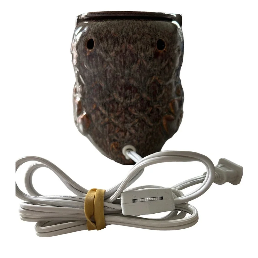 Intertek Vintage‎ Owl Sunflower Candle Or Essential Oil Wormer